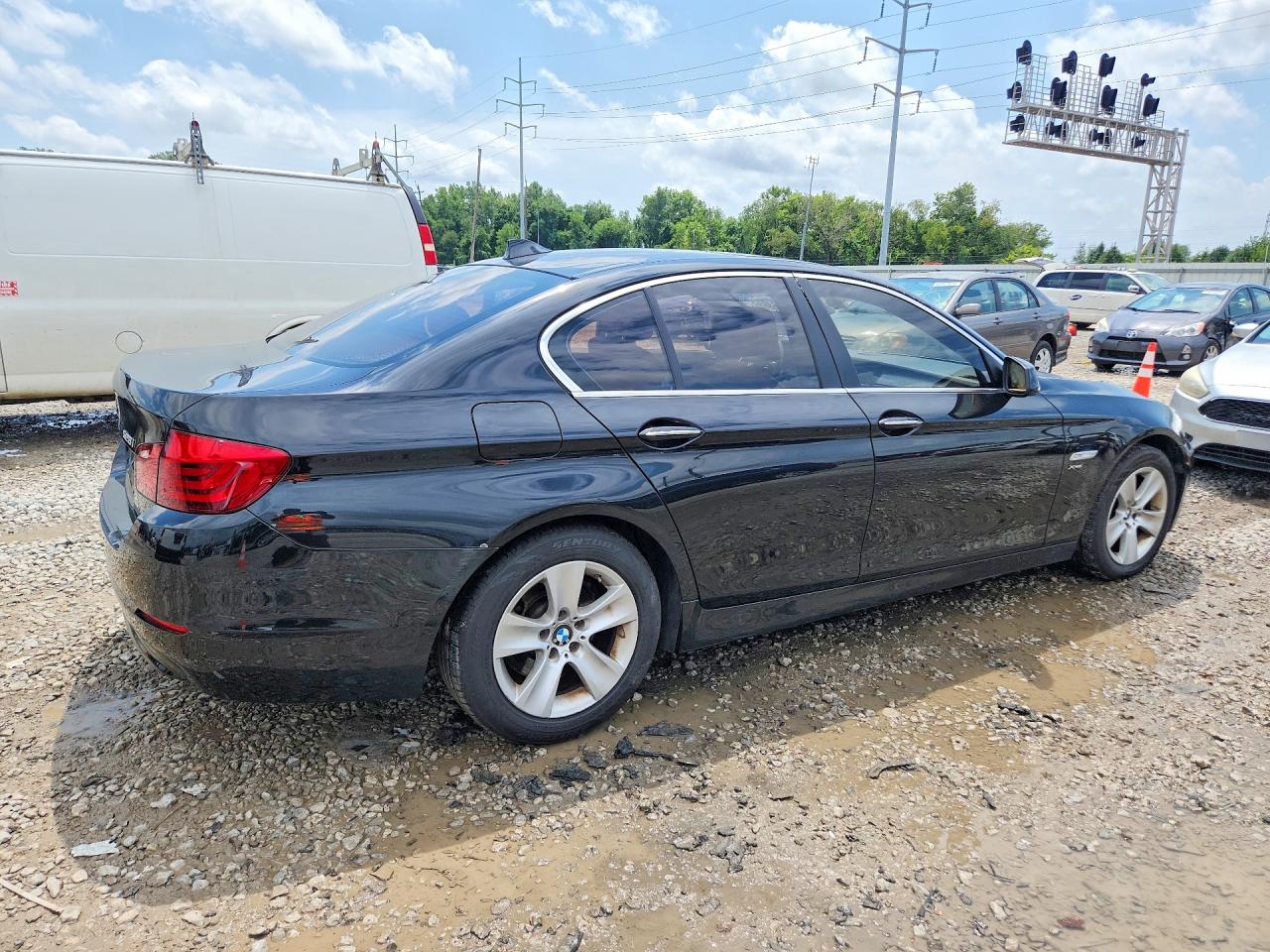 2012 Bmw 528 Xi Black vin: WBAXH5C59CDW06998