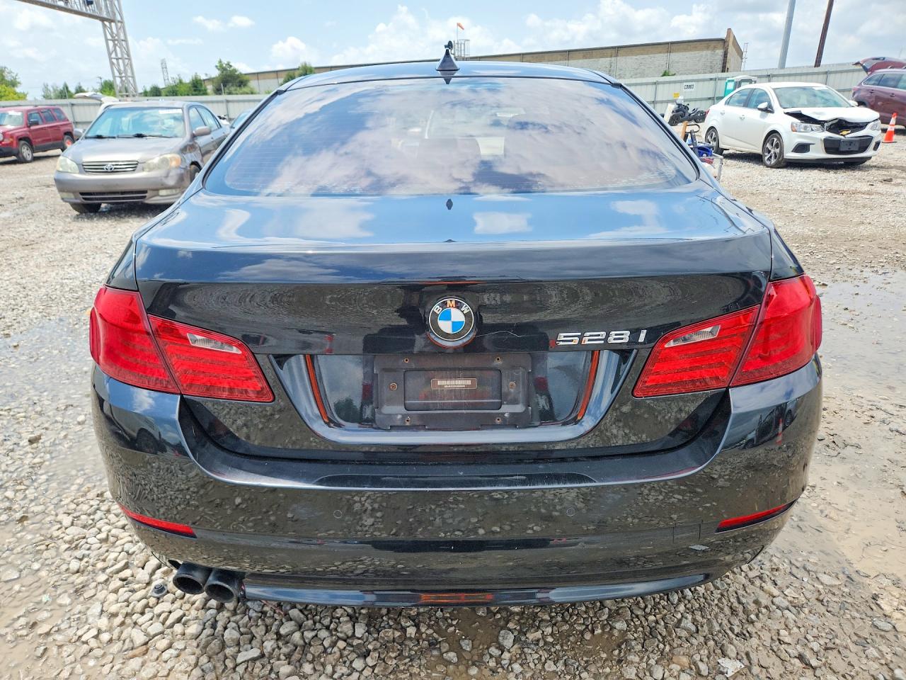 2012 Bmw 528 Xi Black vin: WBAXH5C59CDW06998