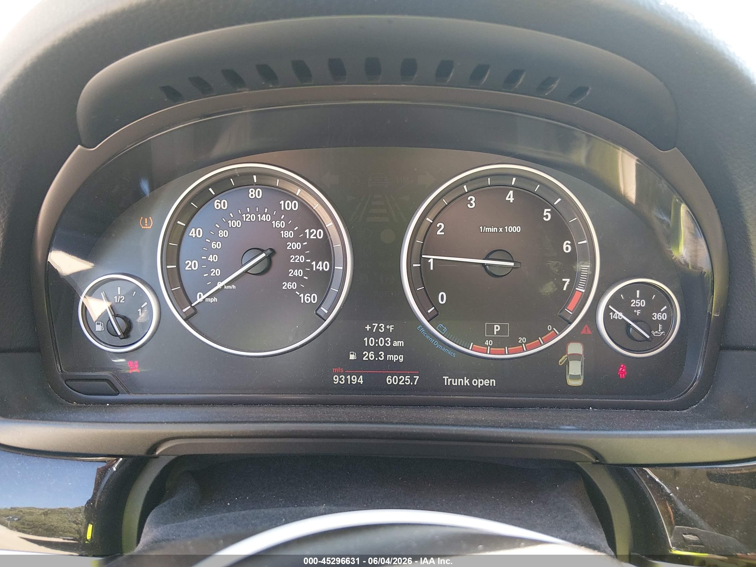2012 Bmw 528i Xdrive Black vin: WBAXH5C59CDW09044