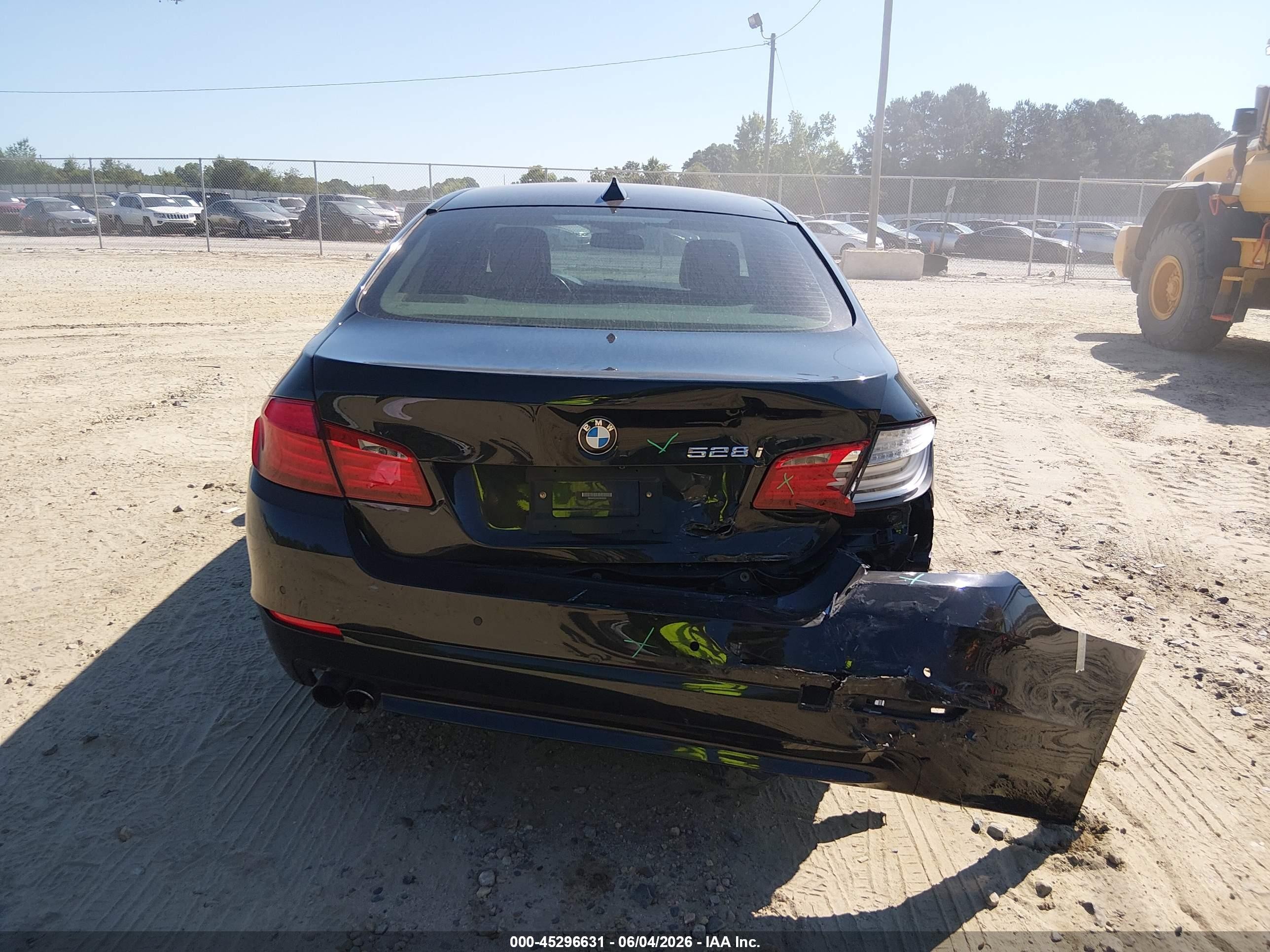 2012 Bmw 528i Xdrive Black vin: WBAXH5C59CDW09044