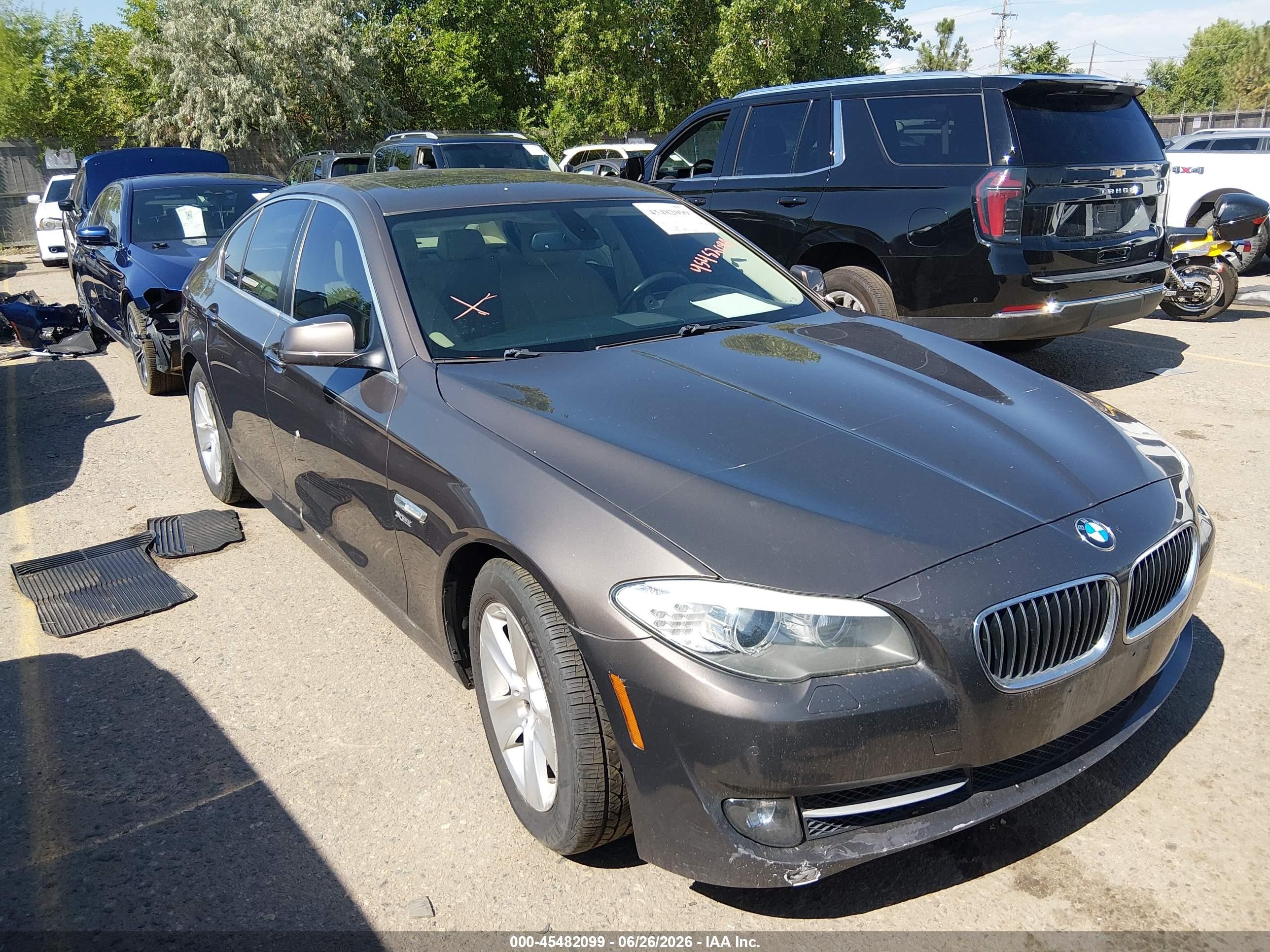 2012 Bmw 528i Xdrive Brown vin: WBAXH5C59CDW10095
