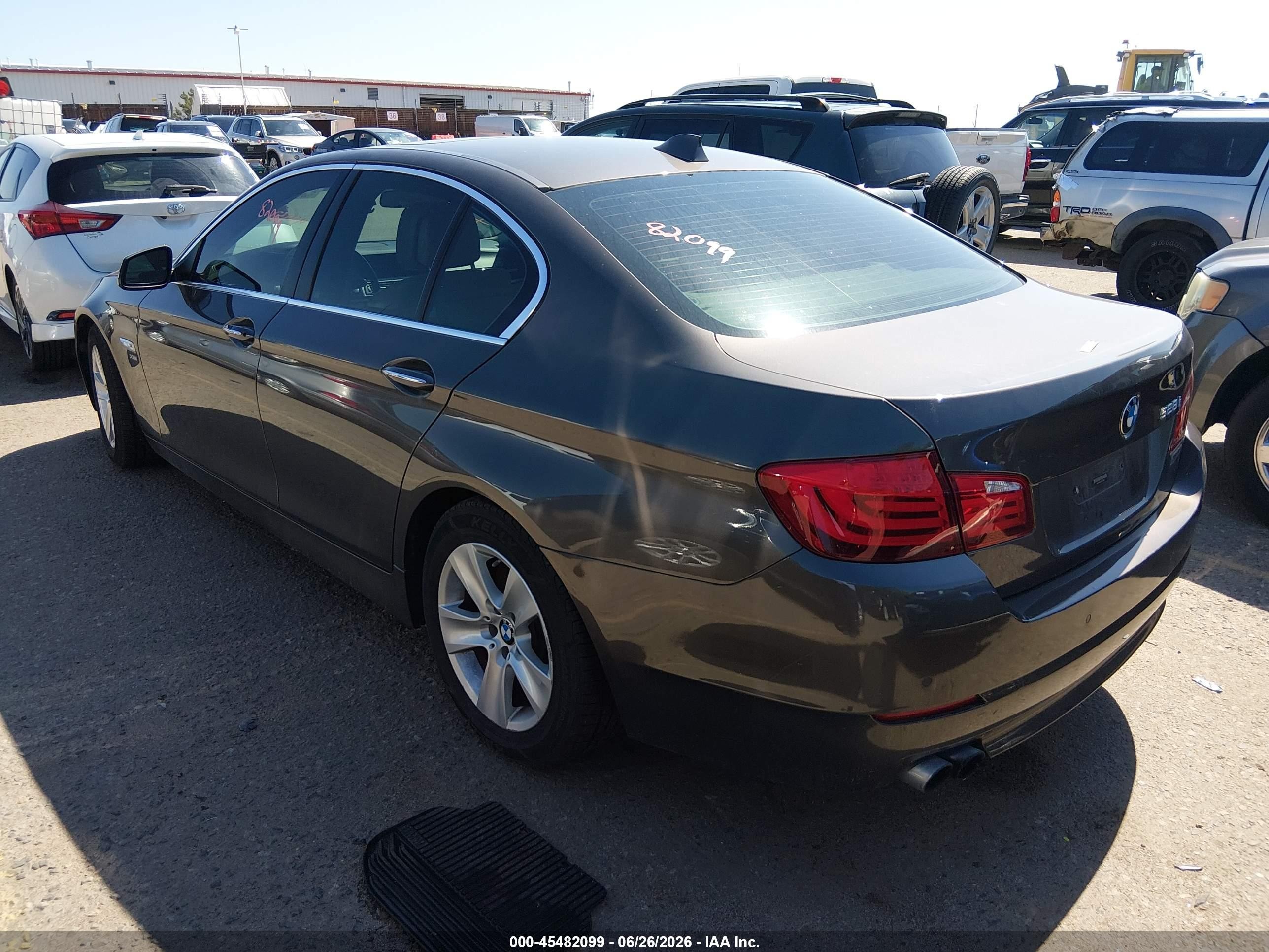 2012 Bmw 528i Xdrive Brown vin: WBAXH5C59CDW10095