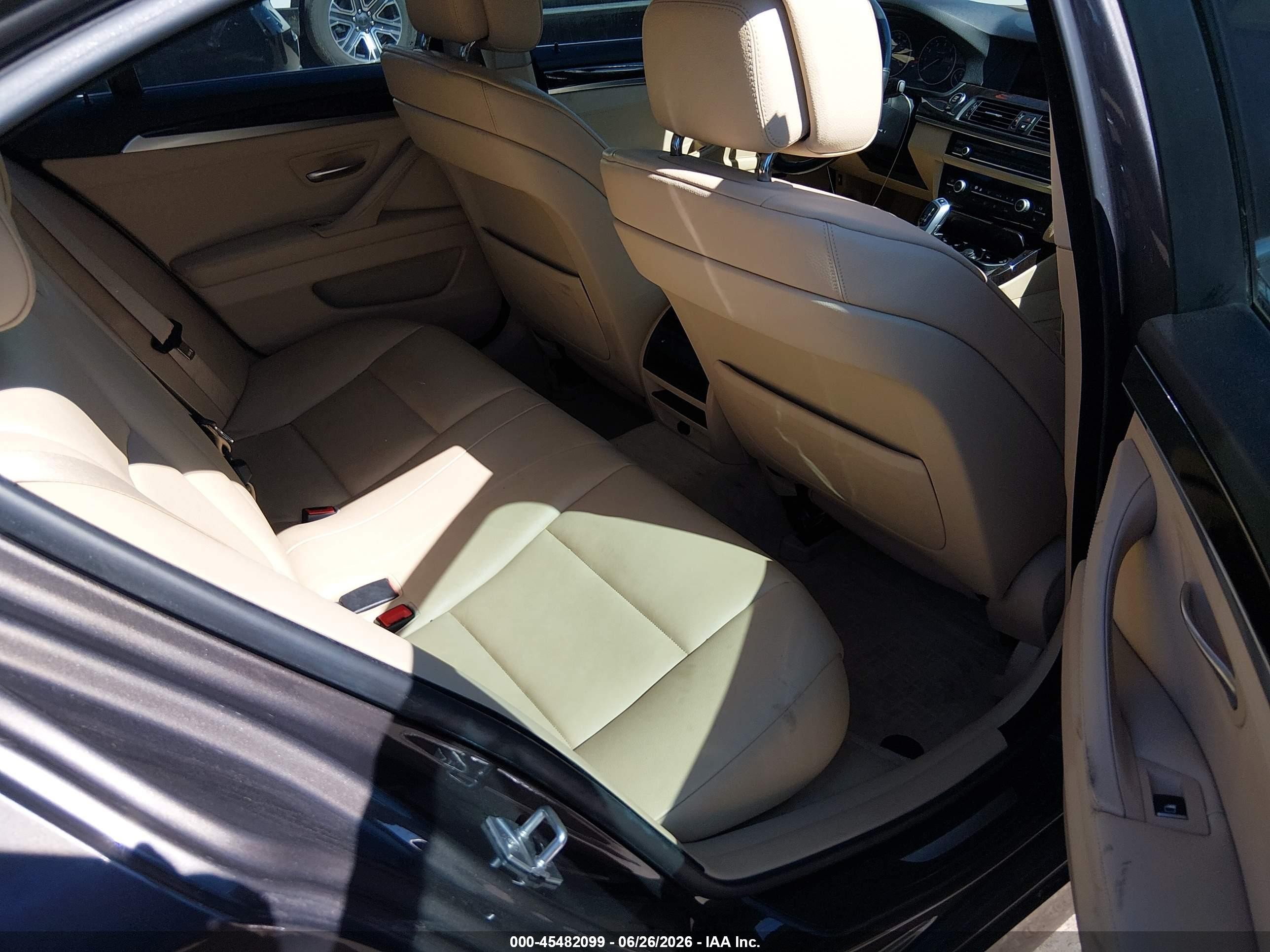 2012 Bmw 528i Xdrive Brown vin: WBAXH5C59CDW10095