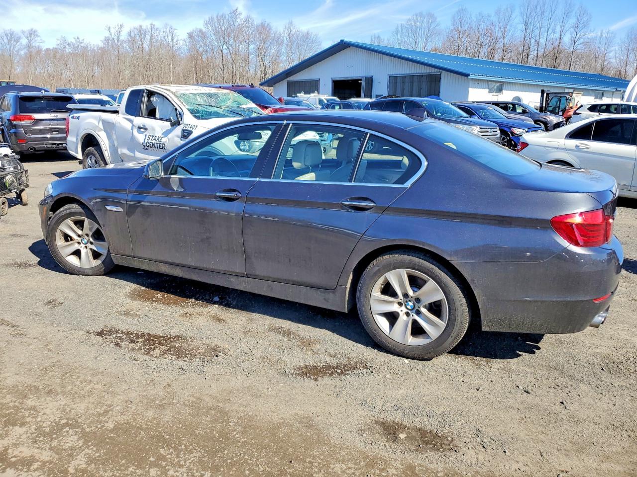 2013 Bmw 528 Xi Charcoal vin: WBAXH5C59DDW14326