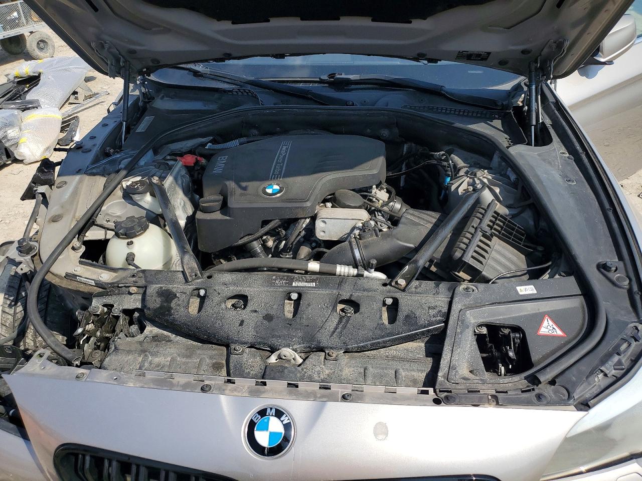2012 Bmw 528 Gray vin: WBAXH5C5XCDW04287