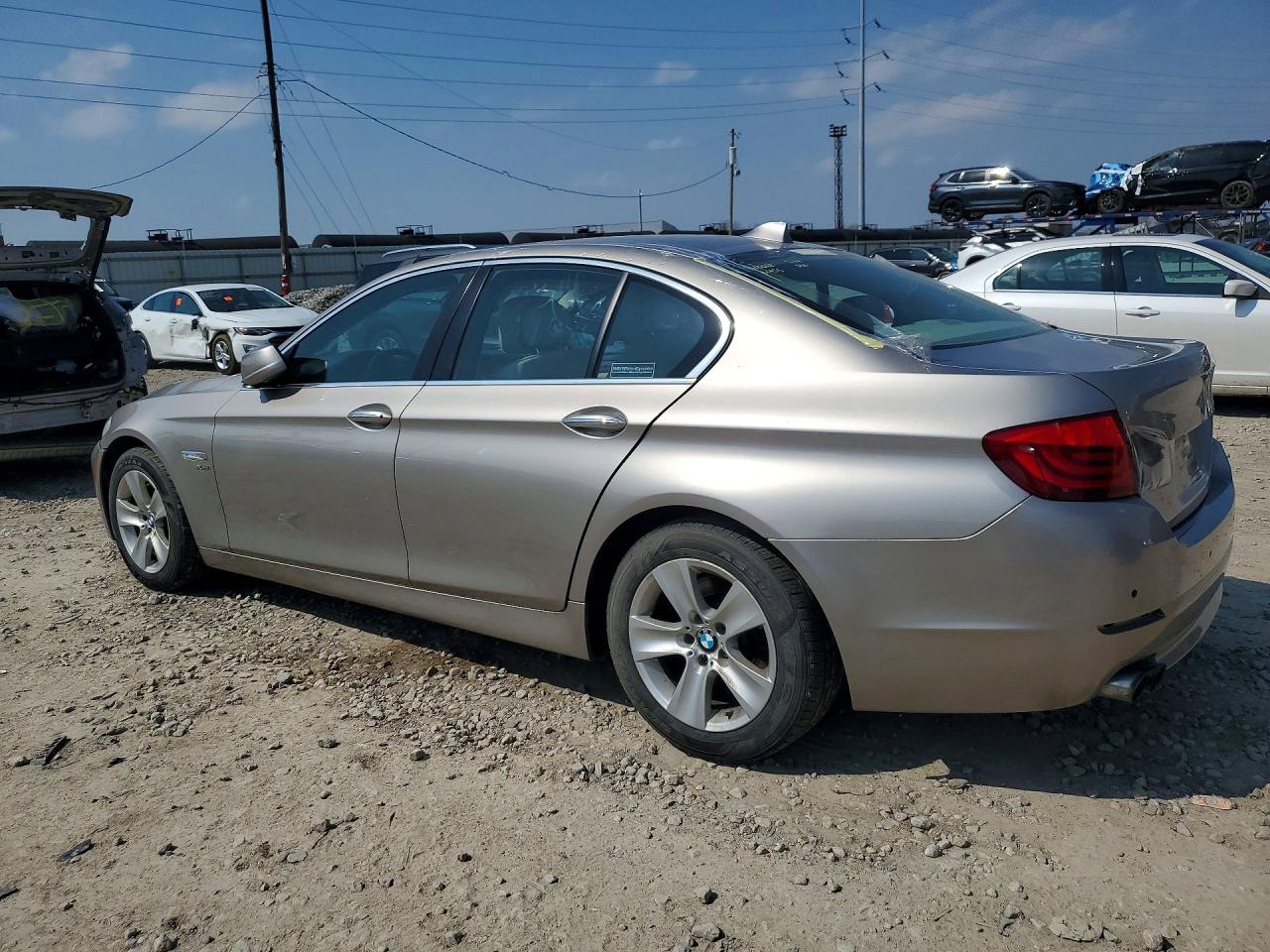 2012 Bmw 528 Gray vin: WBAXH5C5XCDW04287