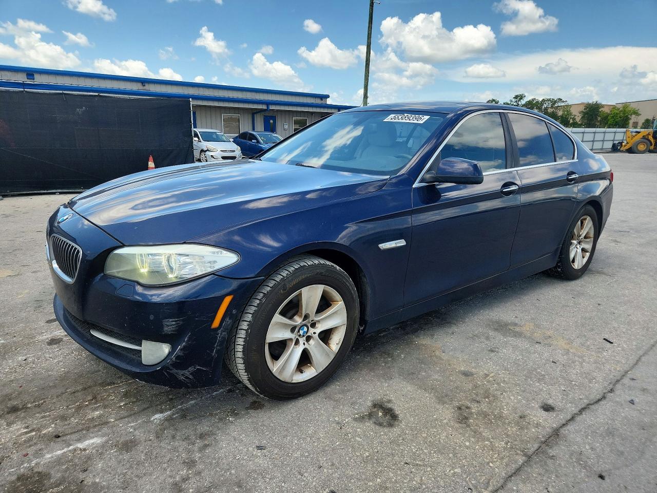 2013 Bmw 528 Xi Blue vin: WBAXH5C5XDD108553