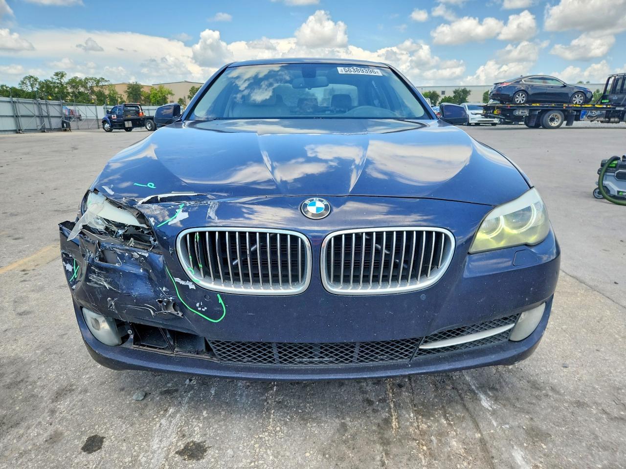 2013 Bmw 528 Xi Blue vin: WBAXH5C5XDD108553