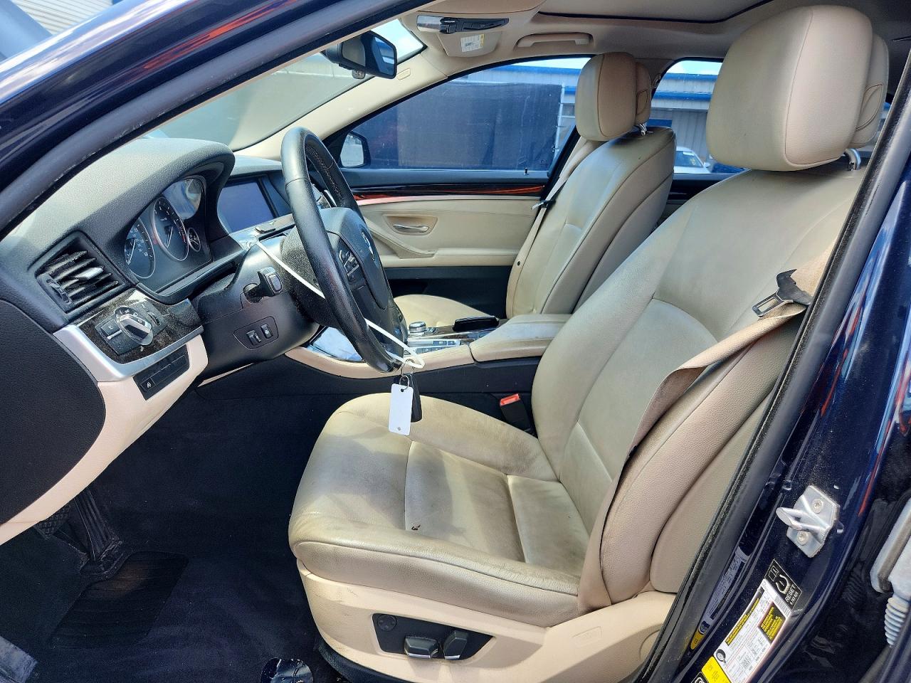 2013 Bmw 528 Xi Blue vin: WBAXH5C5XDD108553