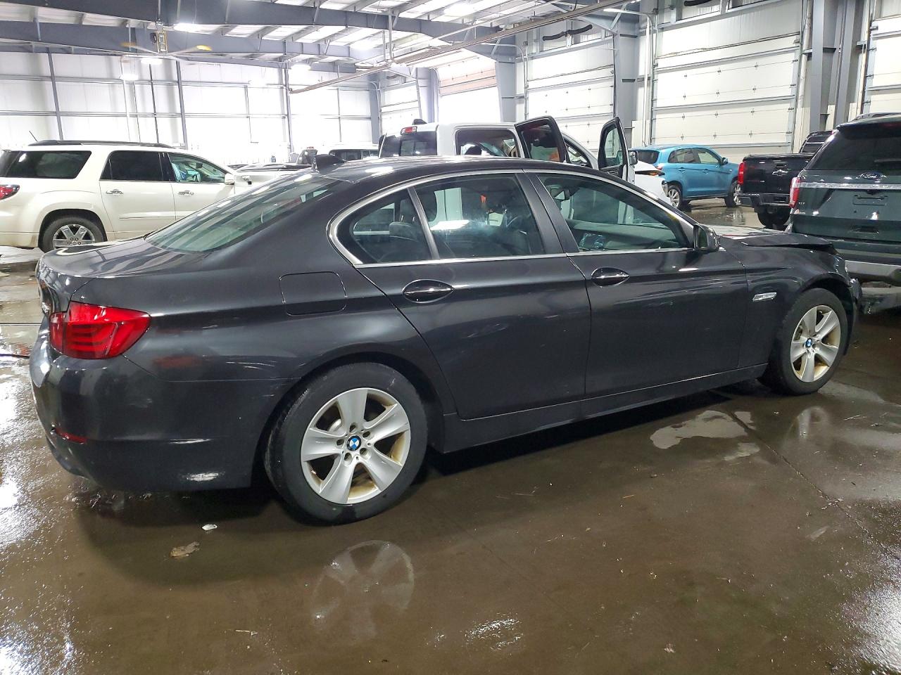 2013 Bmw 528 Xi Black vin: WBAXH5C5XDD115003