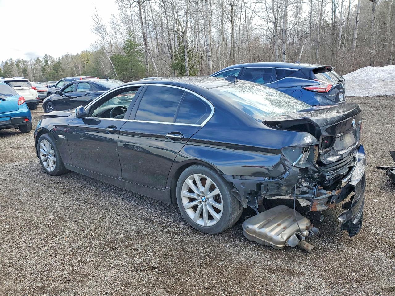 2013 Bmw 528 Xi Black vin: WBAXH5C5XDD115132