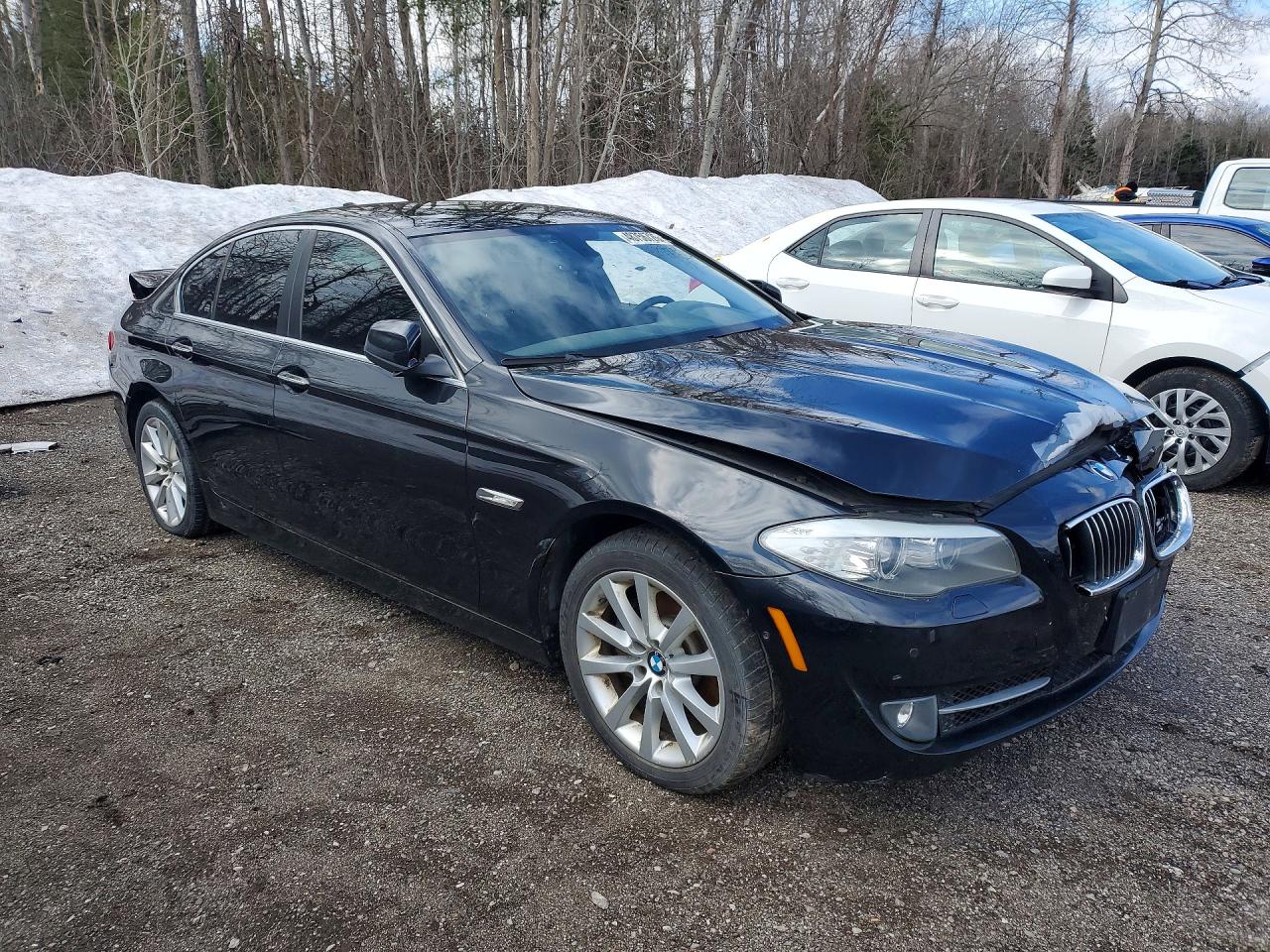 2013 Bmw 528 Xi Black vin: WBAXH5C5XDD115132