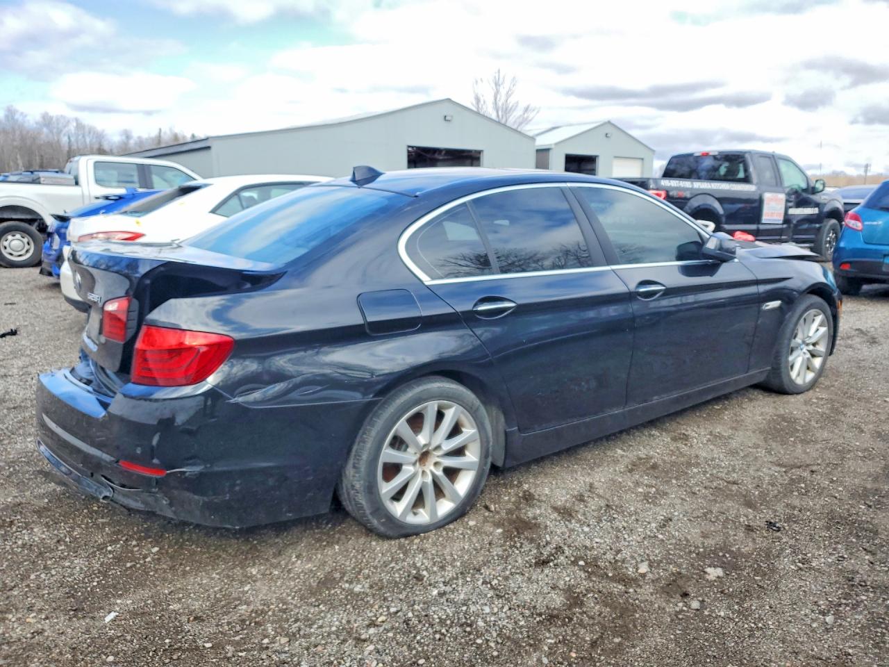 2013 Bmw 528 Xi Black vin: WBAXH5C5XDD115132