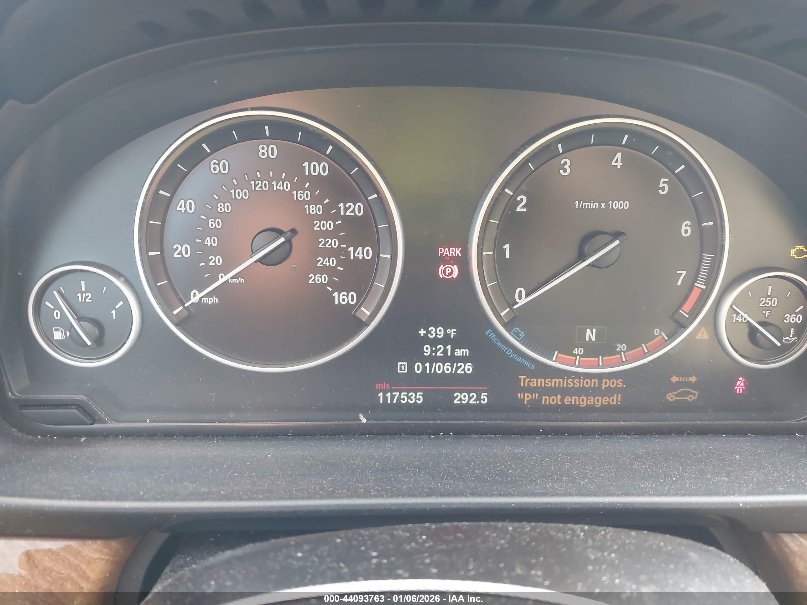 2013 Bmw 528i Xdrive Gray vin: WBAXH5C5XDDW13427