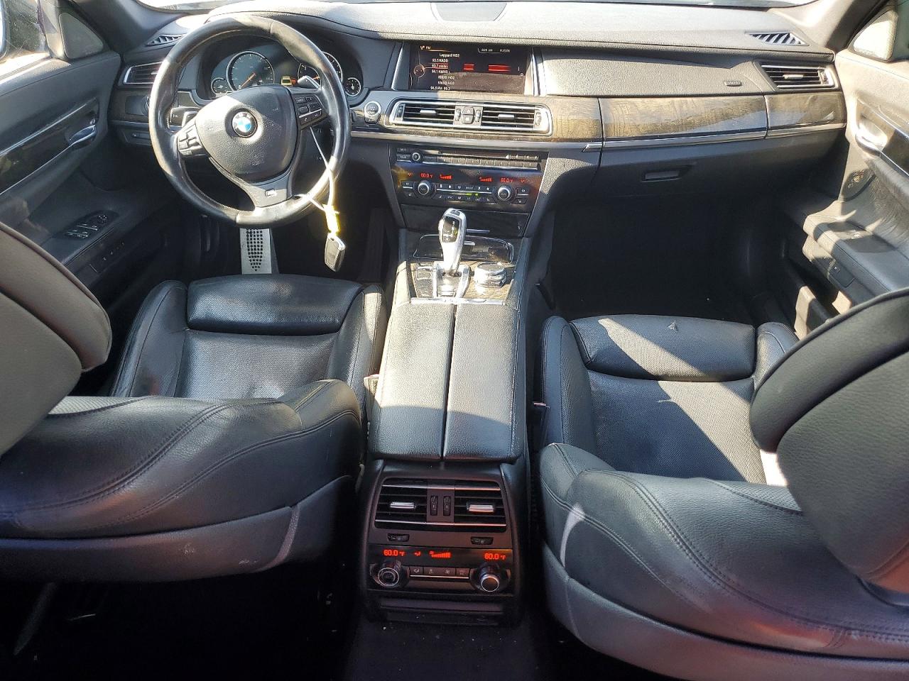 2015 Bmw 740 I Black vin: WBAYA6C50FGK16616