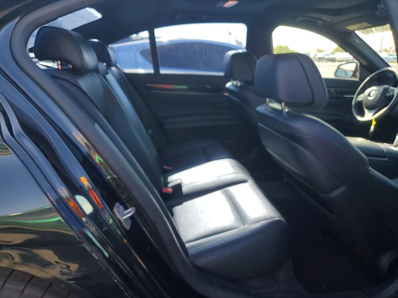 2015 Bmw 740 I Black vin: WBAYA6C50FGK16616