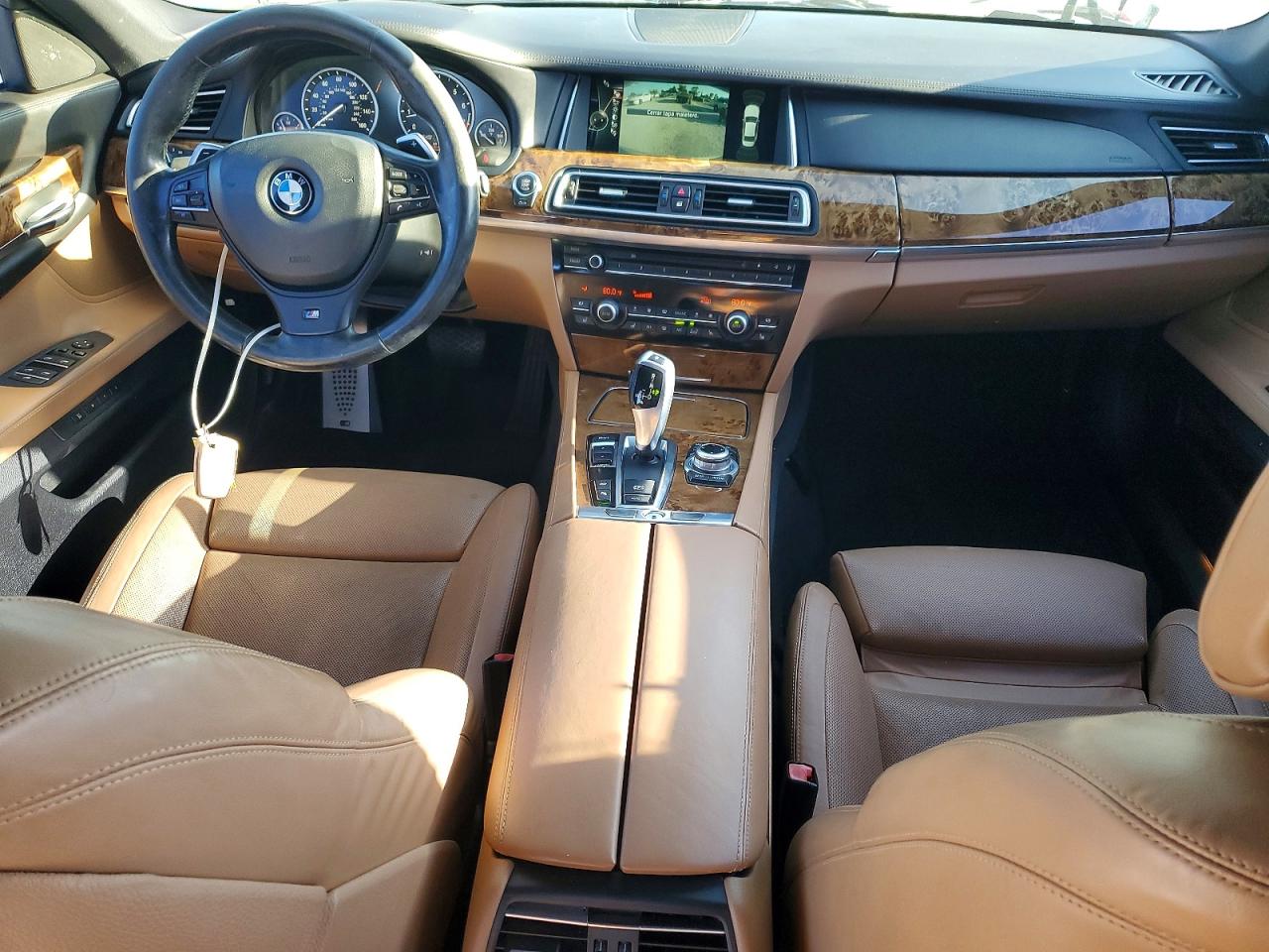2013 Bmw 740 I Silver vin: WBAYA6C52DD143876