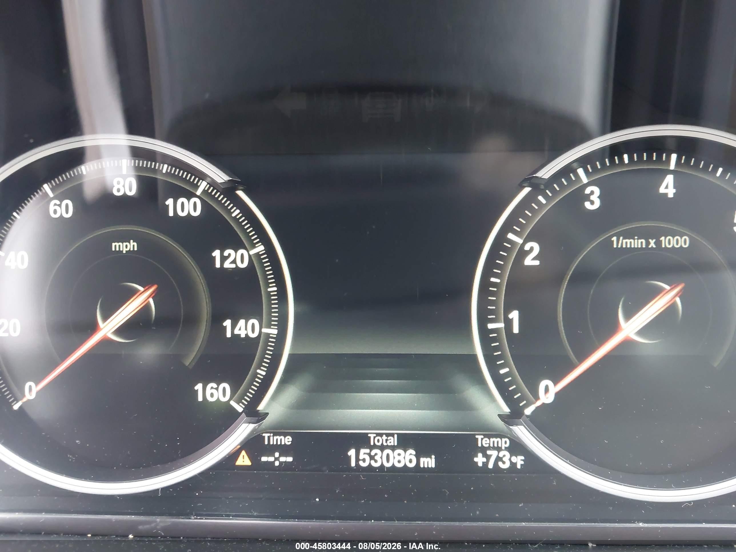 2015 Bmw 740i White vin: WBAYA6C52FGK16438