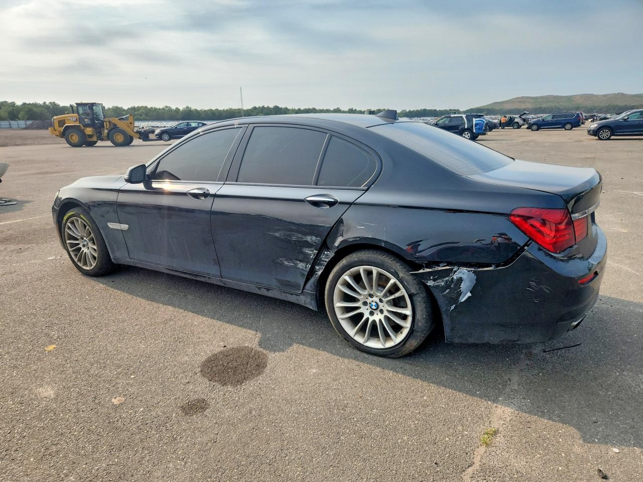 2015 Bmw 740 I Black vin: WBAYA6C53FG273294