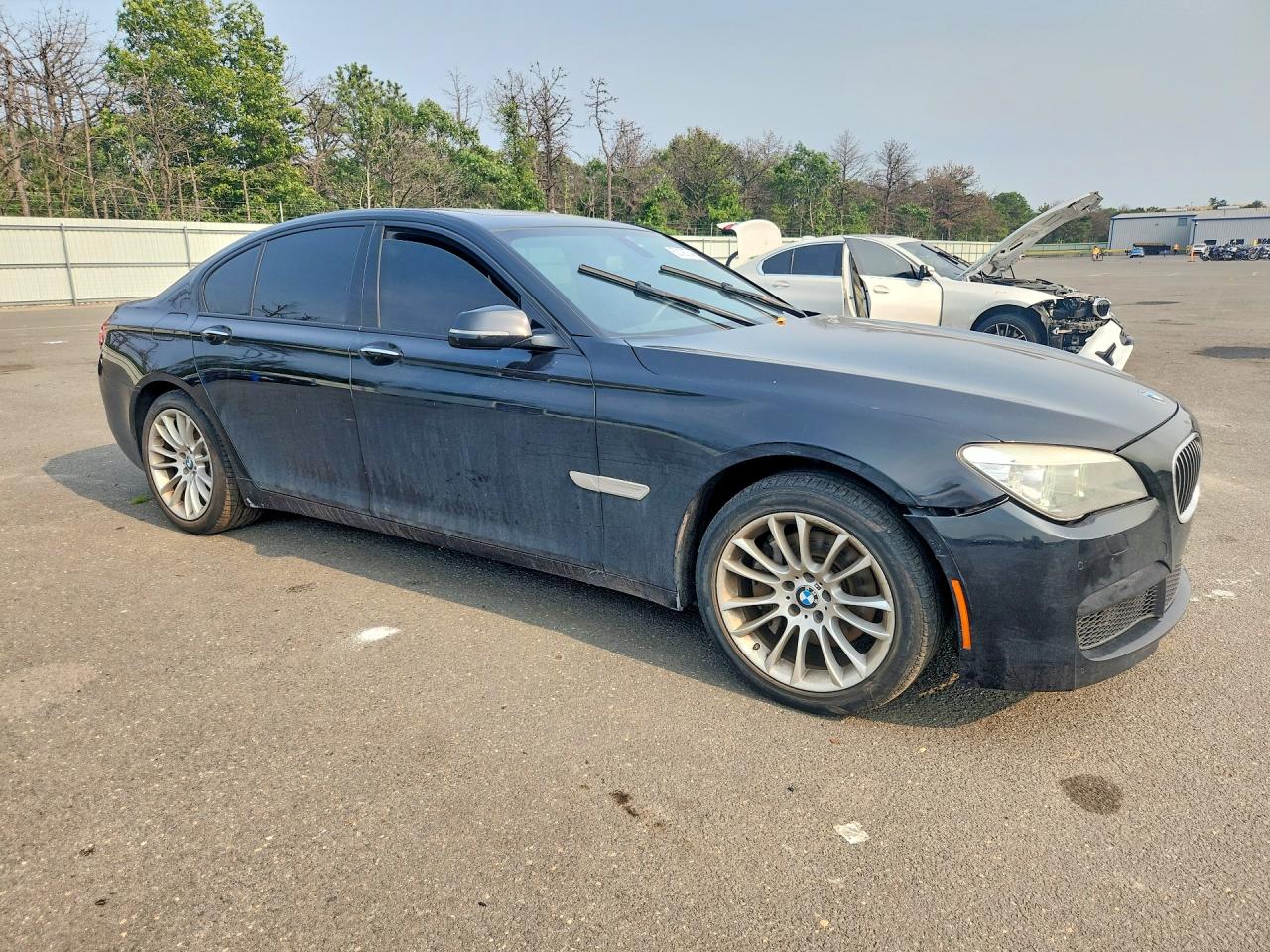 2015 Bmw 740 I Black vin: WBAYA6C53FG273294