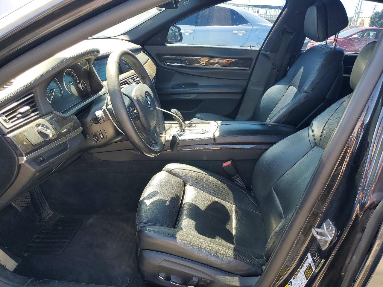2013 Bmw 740 I Black vin: WBAYA6C54DC995183