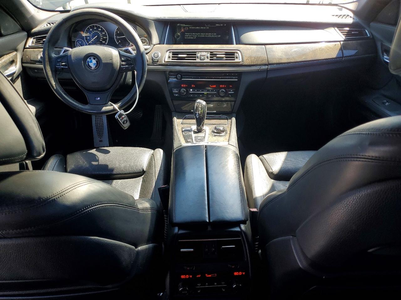 2013 Bmw 740 I Black vin: WBAYA6C54DC995183