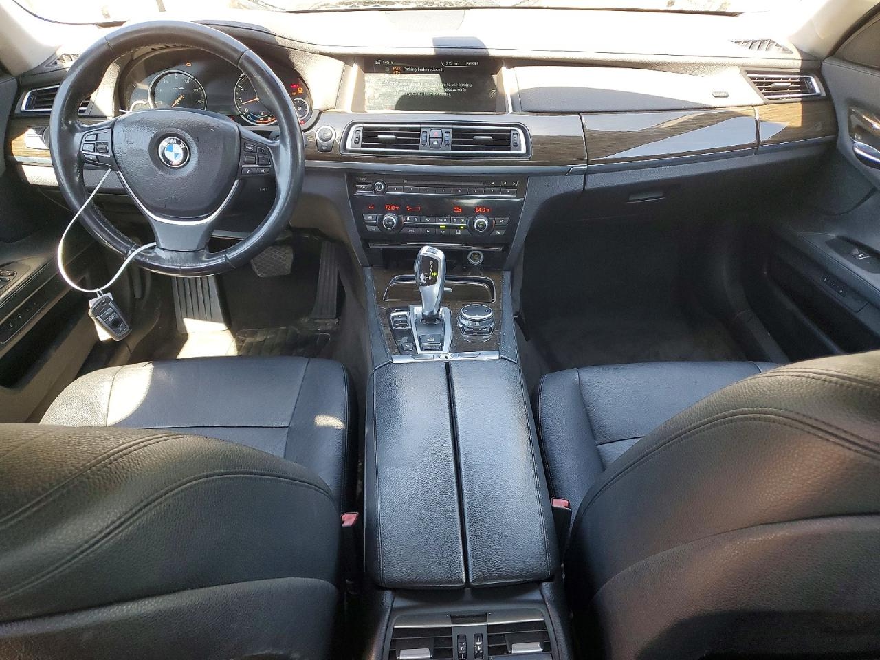 2014 Bmw 740 I Gray vin: WBAYA6C54ED144335