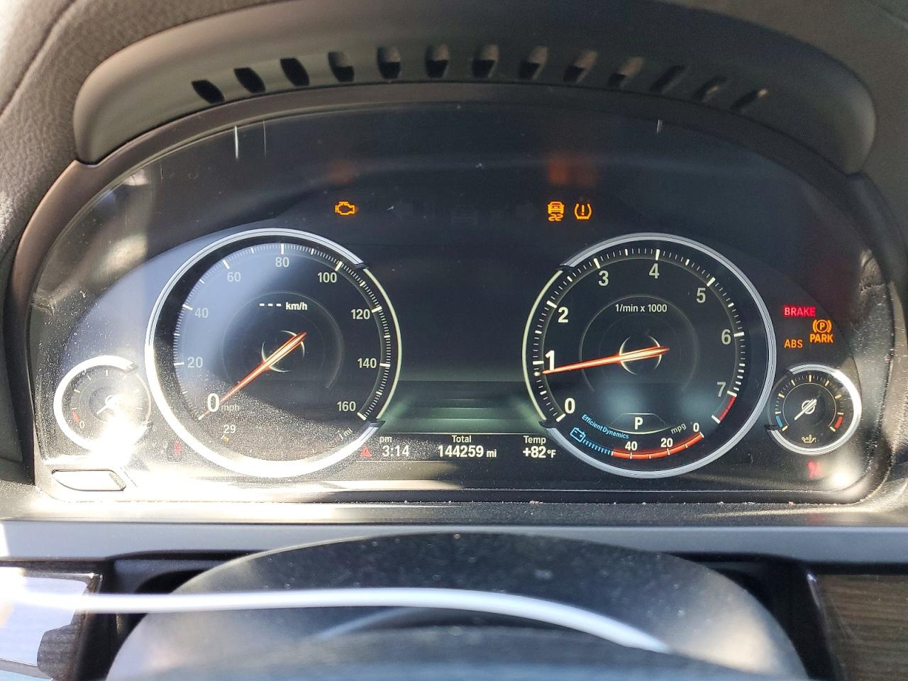 2014 Bmw 740 I Gray vin: WBAYA6C54ED144335