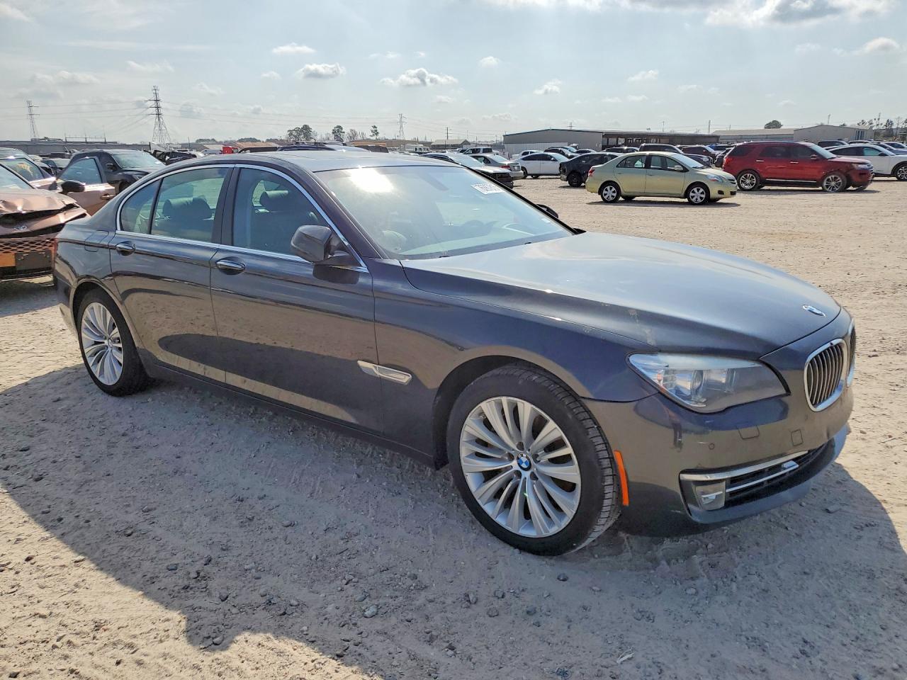 2015 Bmw 740 I Black vin: WBAYA6C54FG273207
