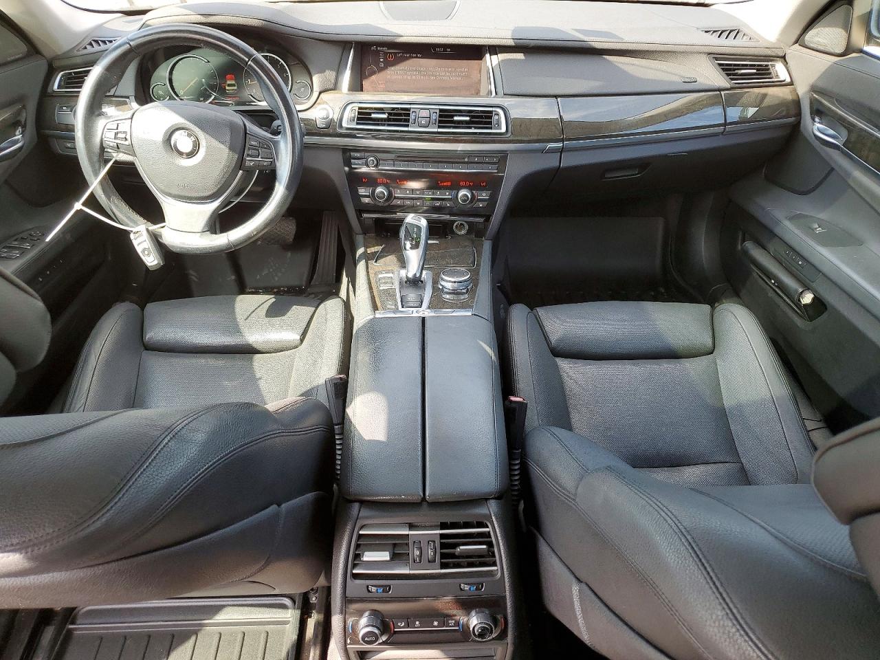 2015 Bmw 740 I Black vin: WBAYA6C54FG273207