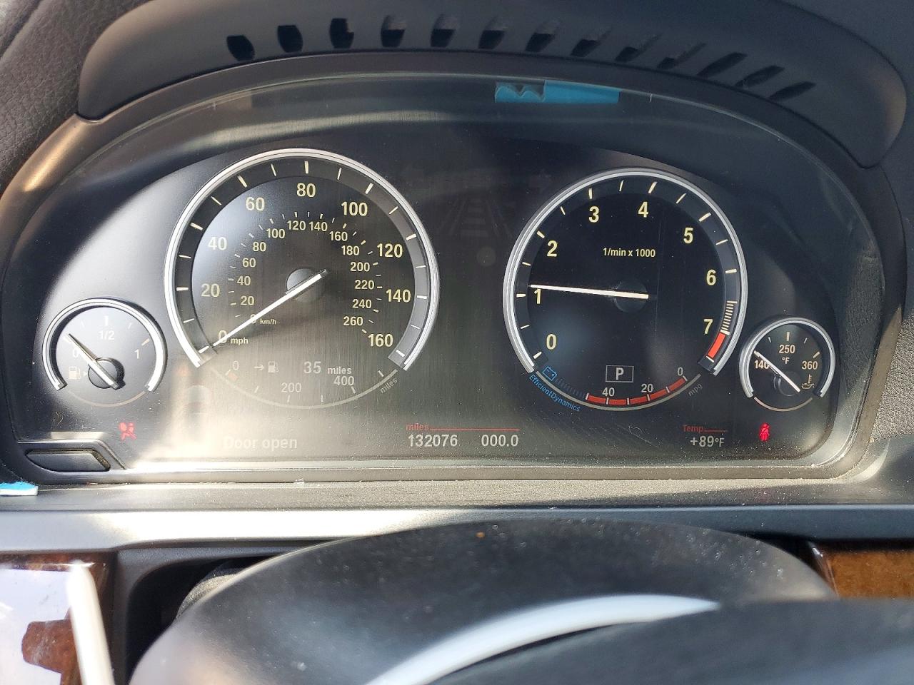 2013 Bmw 740 I Black vin: WBAYA6C55DD143709