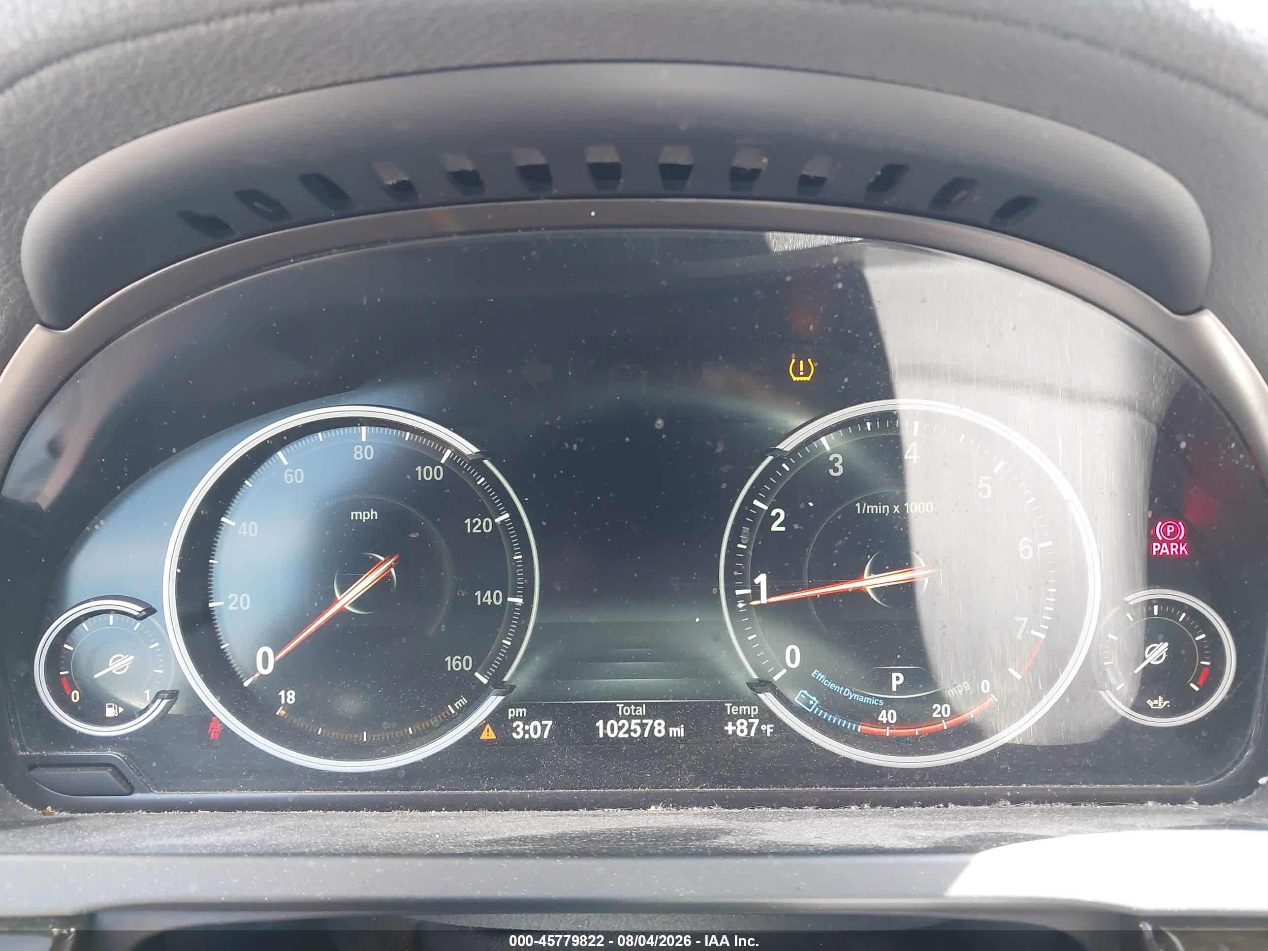 2015 Bmw 740i   Gray vin: WBAYA6C55FGK16479