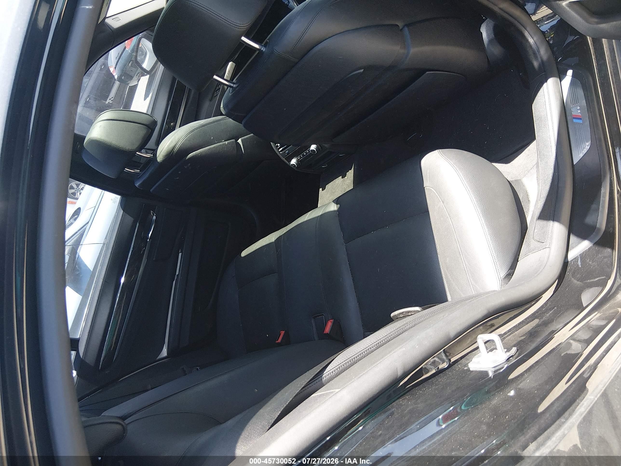 2014 Bmw 740i   Black vin: WBAYA6C58ED144516
