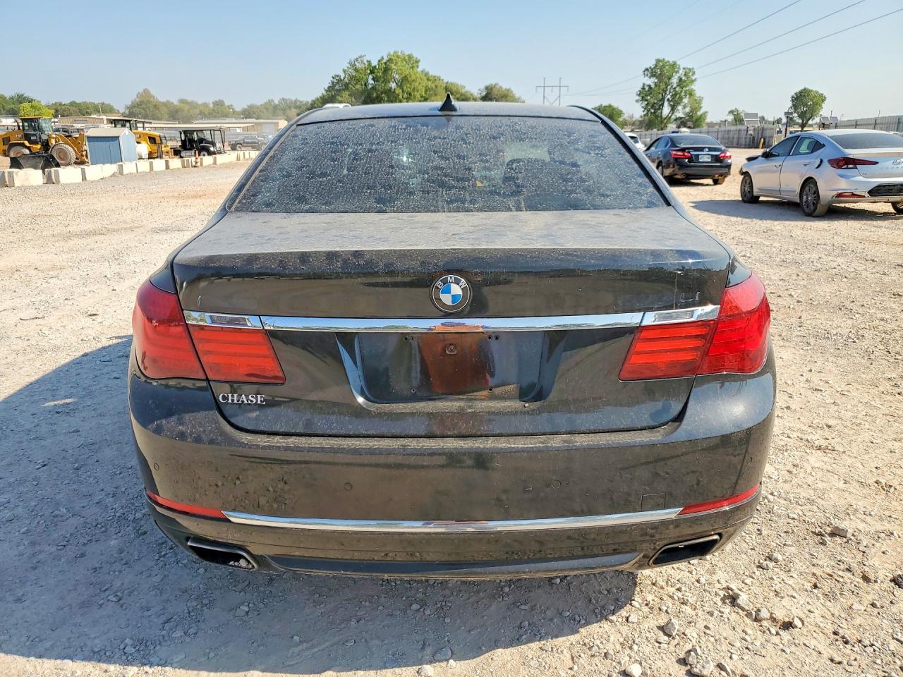 2014 Bmw 740 I Black vin: WBAYA6C59ED144430