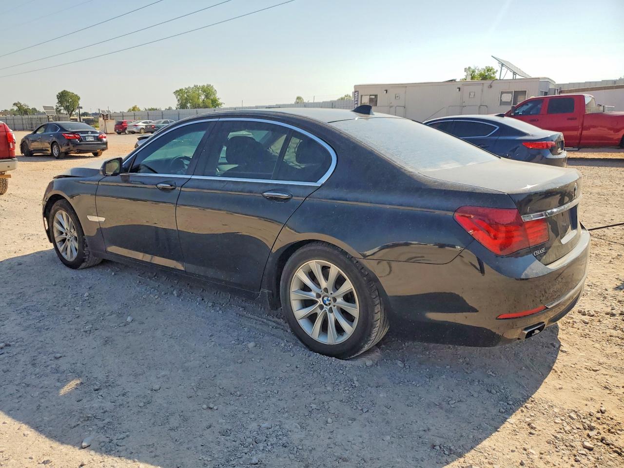 2014 Bmw 740 I Black vin: WBAYA6C59ED144430