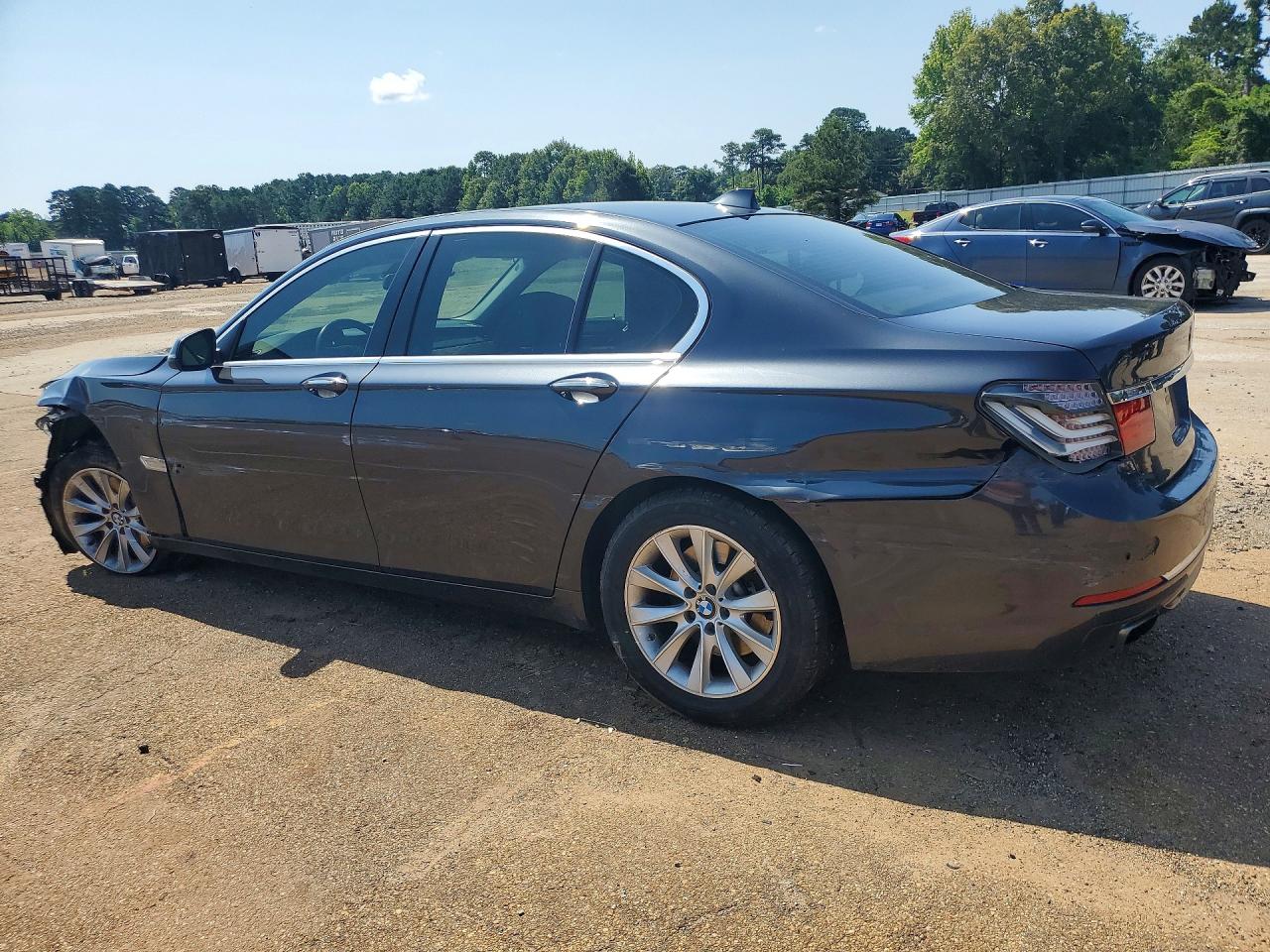 2015 Bmw 740 I Black vin: WBAYA6C59FGK16582