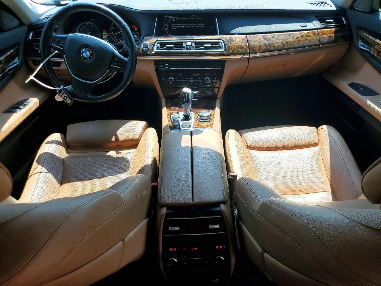 2015 Bmw 740 I Black vin: WBAYA6C59FGK16582