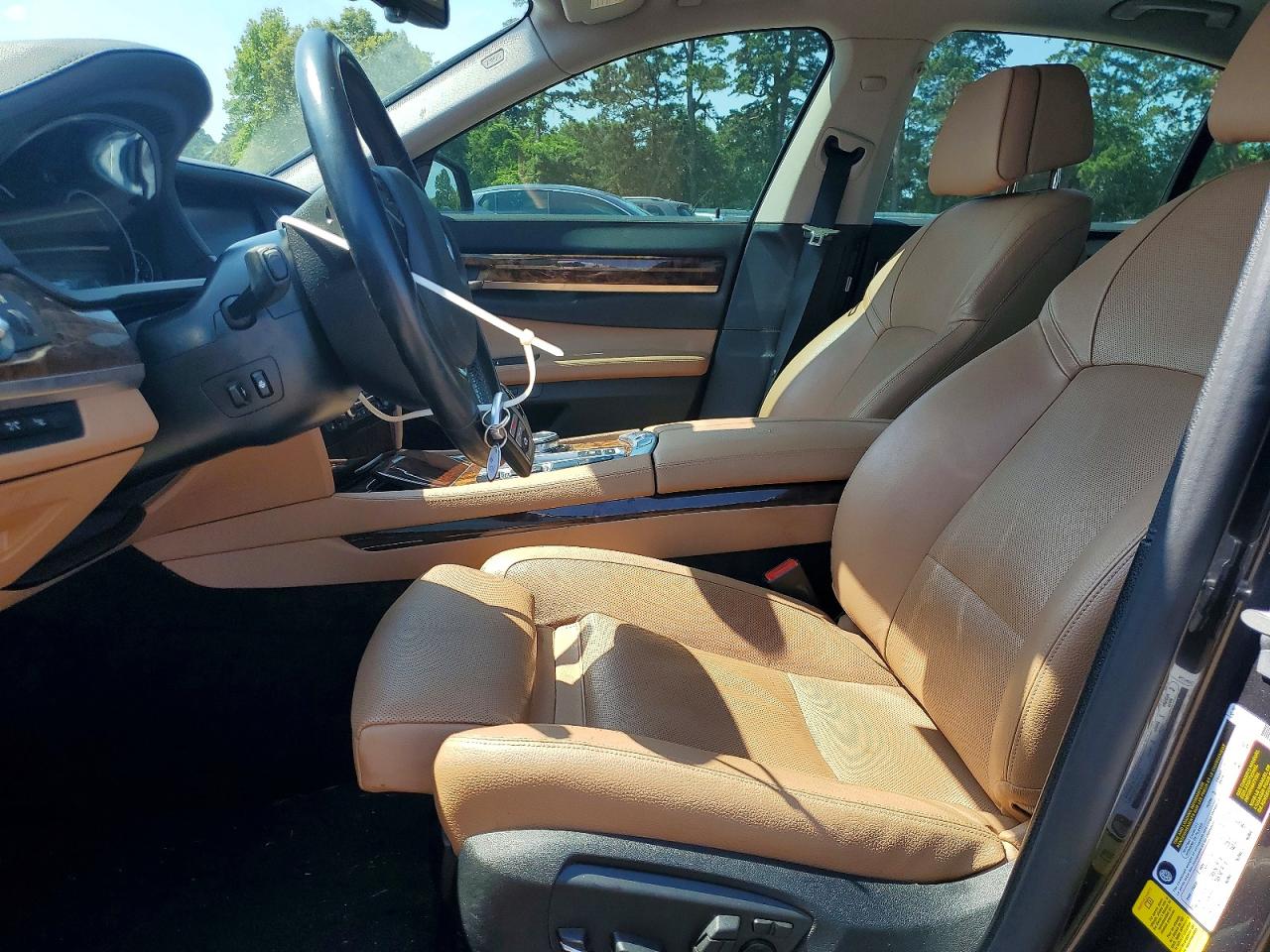 2015 Bmw 740 I Black vin: WBAYA6C59FGK16582
