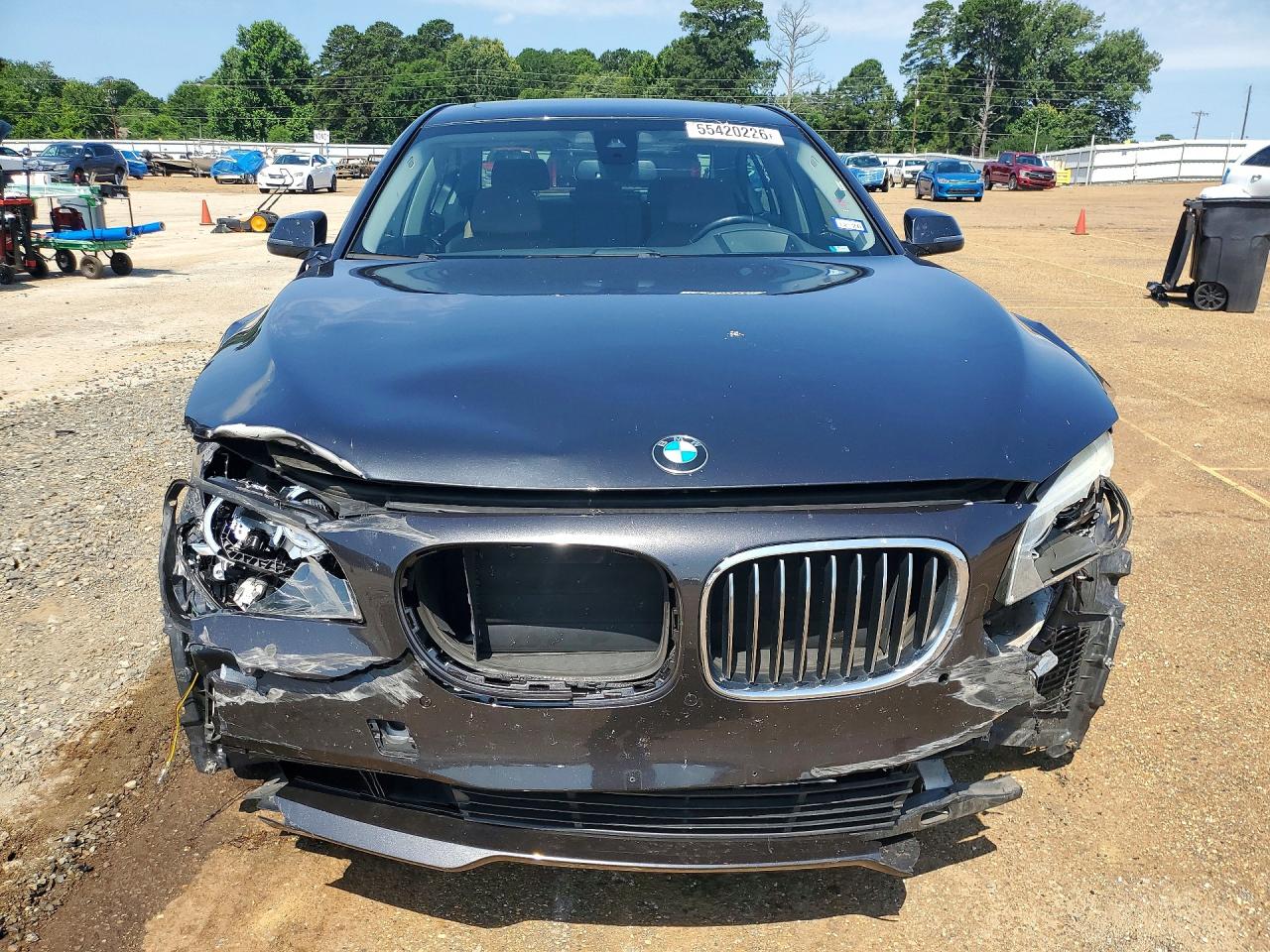 2015 Bmw 740 I Black vin: WBAYA6C59FGK16582