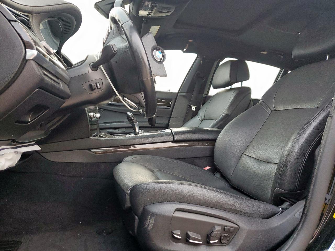 2014 Bmw 740 I Black vin: WBAYA6C5XED144517
