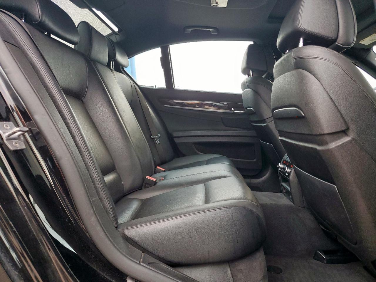 2014 Bmw 740 I Black vin: WBAYA6C5XED144517