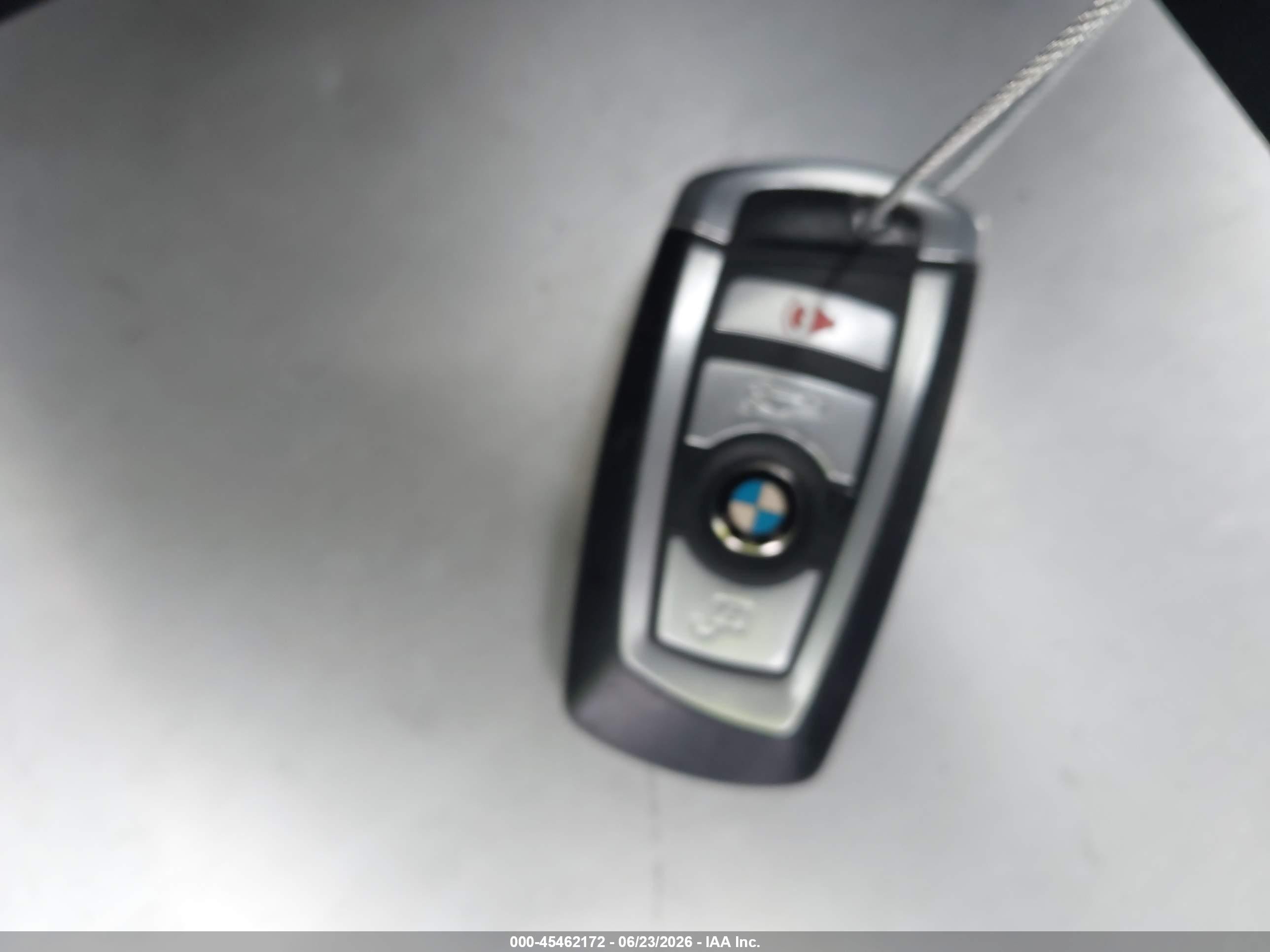 2015 Bmw 740i Gray vin: WBAYA6C5XFD826928