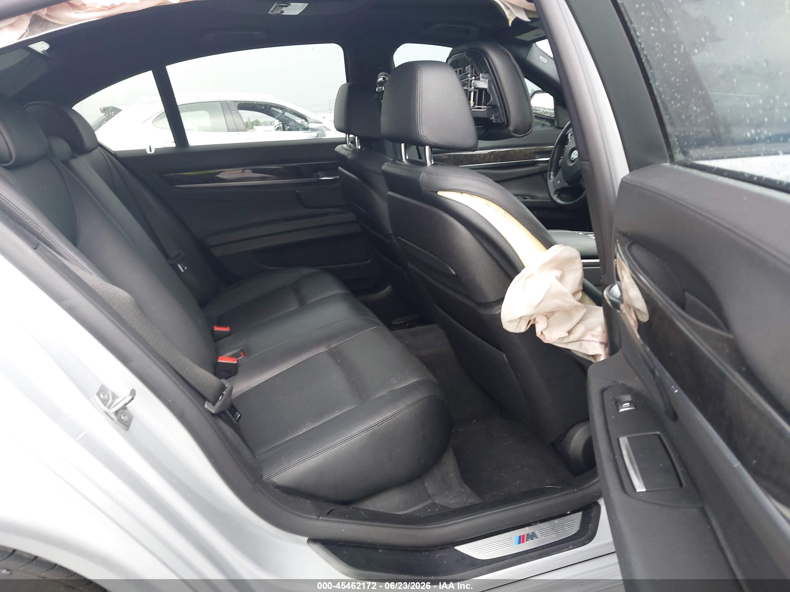 2015 Bmw 740i Gray vin: WBAYA6C5XFD826928