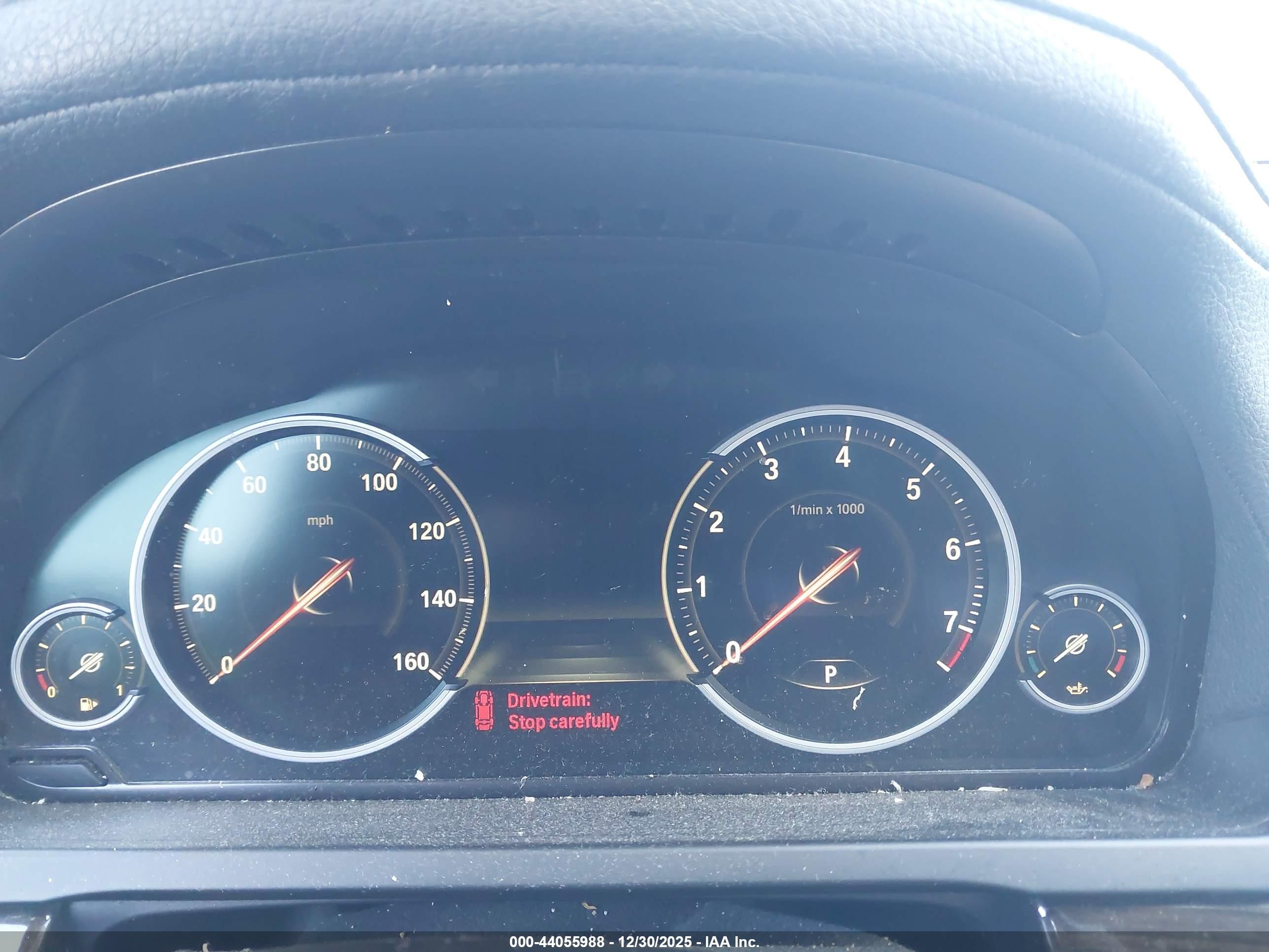 2015 Bmw 740i   Black vin: WBAYA6C5XFD827061