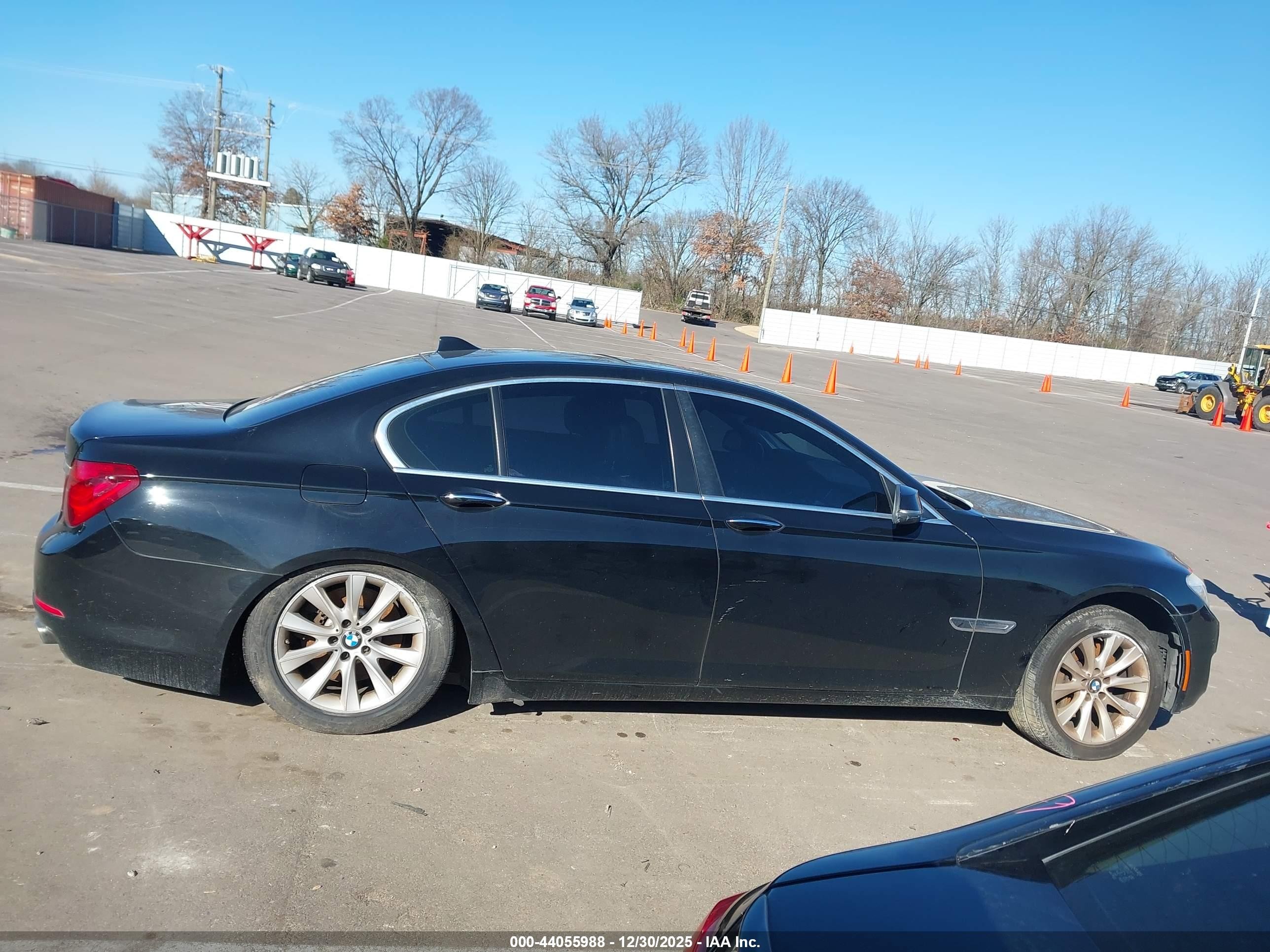 2015 Bmw 740i   Black vin: WBAYA6C5XFD827061