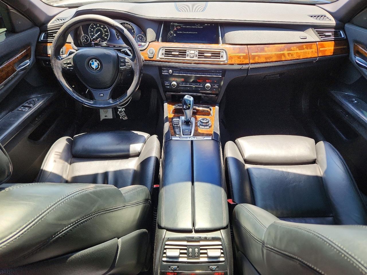 2013 Bmw 750 I Silver vin: WBAYA8C50DC996858