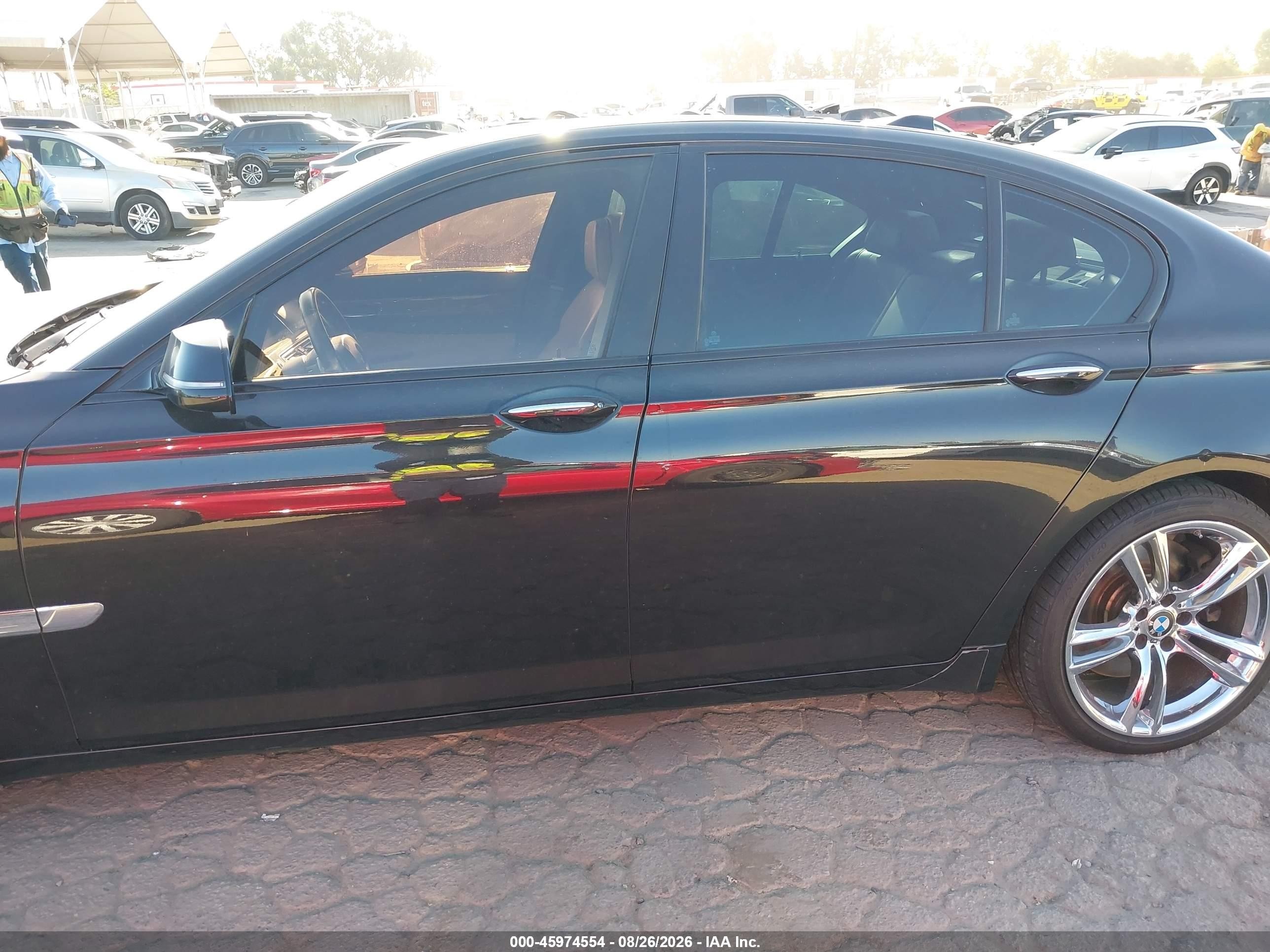 2013 Bmw 750i   Black vin: WBAYA8C50DD227514