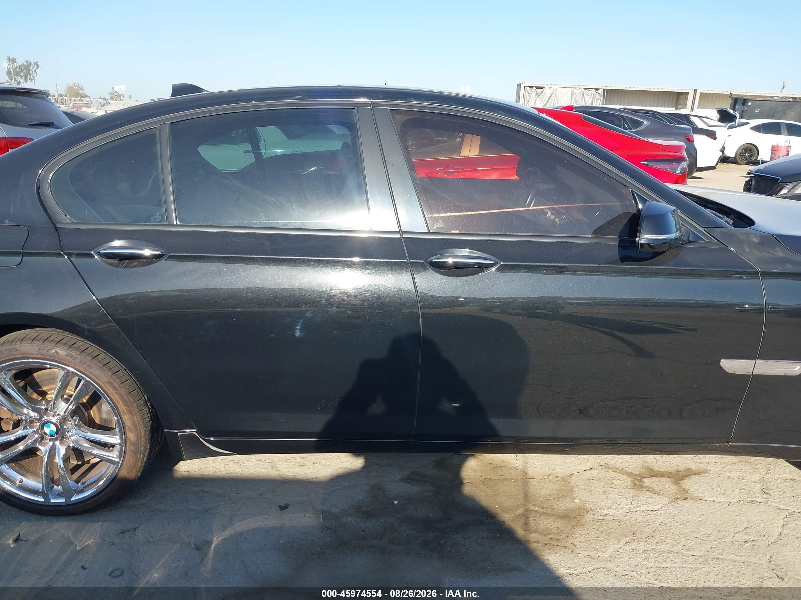 2013 Bmw 750i   Black vin: WBAYA8C50DD227514