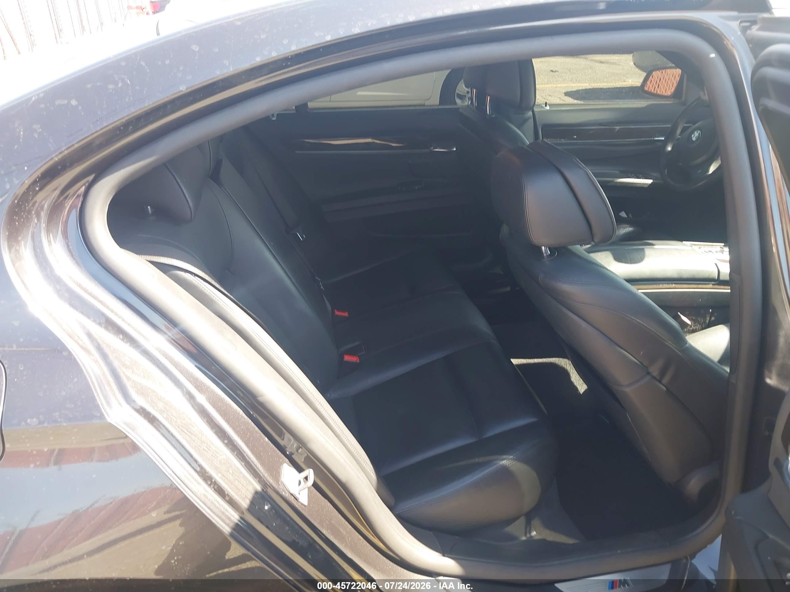 2014 Bmw 750i   Black vin: WBAYA8C50ED824986