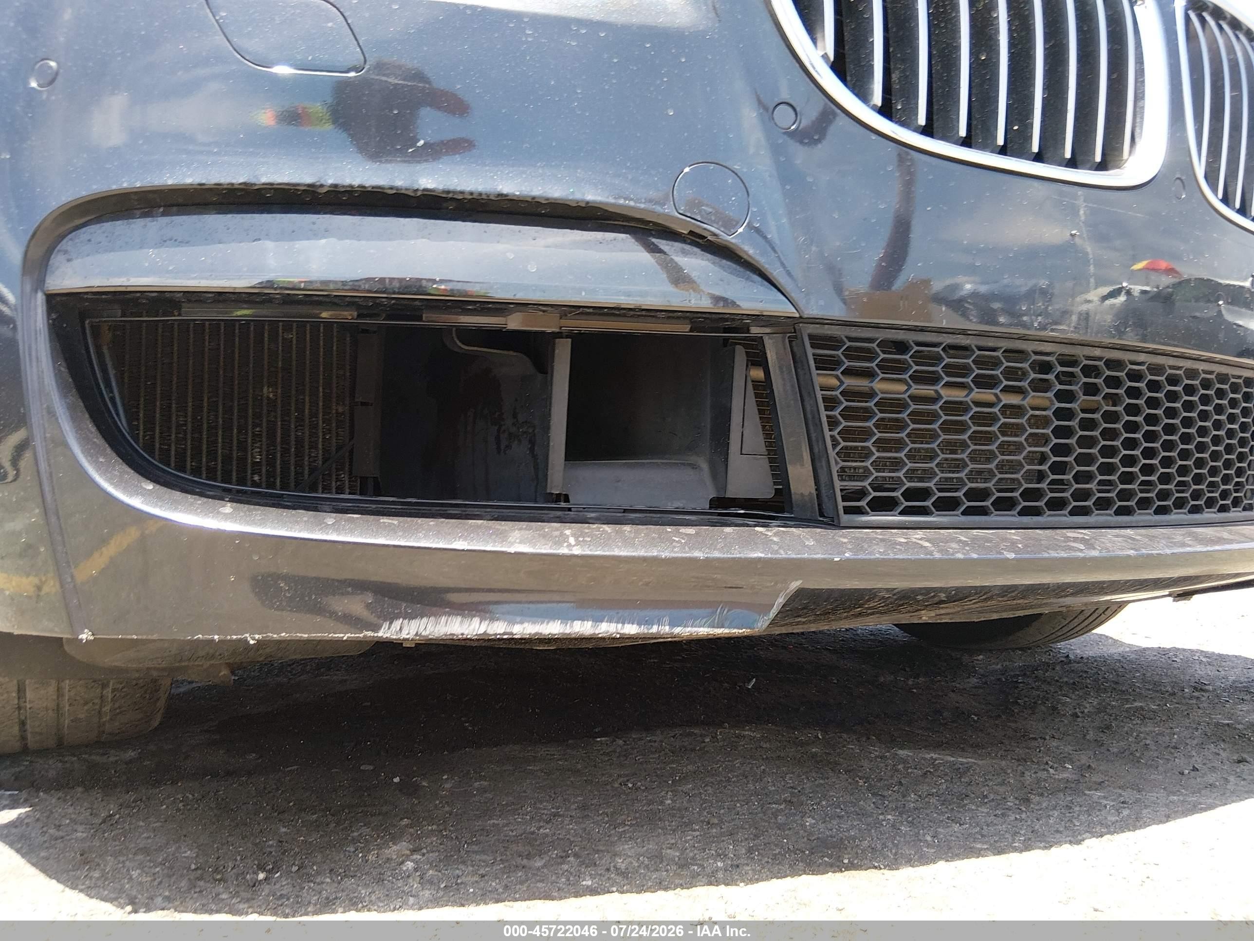 2014 Bmw 750i   Black vin: WBAYA8C50ED824986